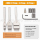 Silver 4.00 mm set ( 2+4+6 ) + Tube Head Refill
