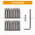 Refill 20 pcs Tube Head